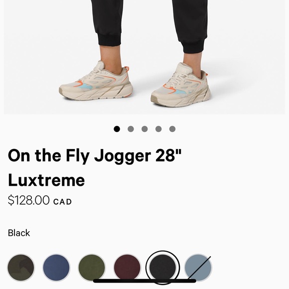 On the Fly joggers - lululemon luxtreme material - Picture 3 of 3